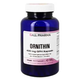 Abbildung: Ornithin 400 mg GPH Kapseln Kapseln, 120 St PZN 09377692