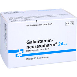 Abbildung: Galantamin neuraxpharm 24 mg 84 St, Retard-Kapseln PZN 09381914