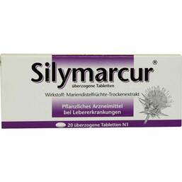 Abbildung: Silymarcur überzogene Tabletten 20 St, Überzogene Tabletten PZN 09384284