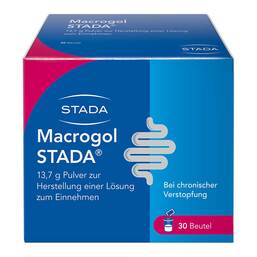 Abbildung: Macrogol STADA® 13,7 g Pulver zur Herstellung einer Lösung Pulver zur Herstellung einer Lösung zum Einnehmen, 30 St PZN 09404236