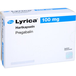 Abbildung: Lyrica 100 mg Hartkapseln 100 St, Hartkapseln PZN 09423334