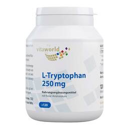 Abbildung: L-Tryptophan 250 mg Kapseln Kapseln, 120 St PZN 09424842