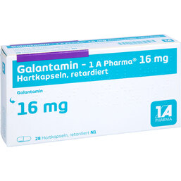 Abbildung: Galantamin 1A Pharma 16 mg Hartkapseln retardiert 28 St, Retard-Kapseln PZN 09426723