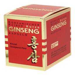 Abbildung: Roter Ginseng Kapseln 300 mg 100 St, Kapseln PZN 09427817
