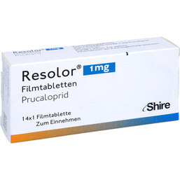 Abbildung: Resolor 1 mg Filmtabletten 14 St, Filmtabletten PZN 09440338