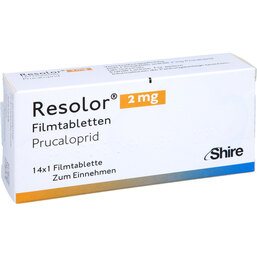 Abbildung: Resolor 2 mg Filmtabletten 14 St, Filmtabletten PZN 09440344