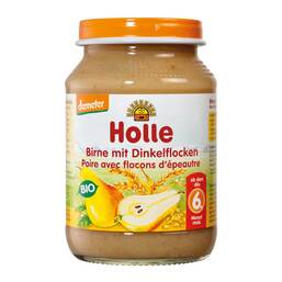 Abbildung: Holle Birne mit Dinkelflocken Brei, 190 g PZN 09441094