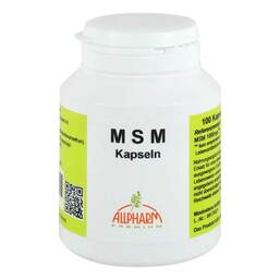 Abbildung: MSM Kapseln 500 mg Kapseln, 100 St PZN 09441674