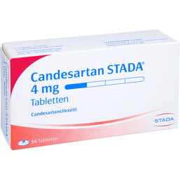 Abbildung: Candesartan STADA 4 mg Tabletten 56 St, Tabletten PZN 09443093