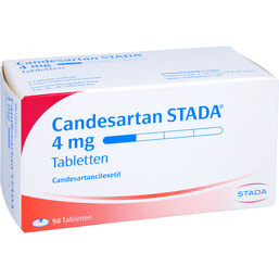 Abbildung: Candesartan STADA 4 mg Tabletten 98 St, Tabletten PZN 09443101