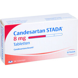 Abbildung: Candesartan STADA 8 mg Tabletten 56 St, Tabletten PZN 09443130