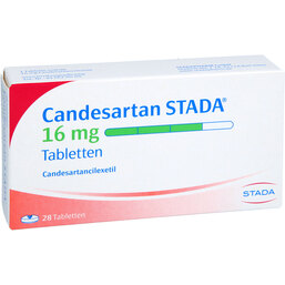 Abbildung: Candesartan STADA 16 mg Tabletten 28 St, Tabletten PZN 09443153