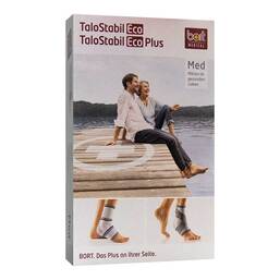 Abbildung: Bort Talostabil Eco Knöchelstütze large schwarz 1 St, Bandage PZN 09444359