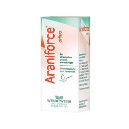 Abbildung: Araniforce arthro Tropfen zum Einnehmen Mischung, 50 ml PZN 09466970