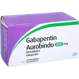 Abbildung: Gabapentin Aurobindo 600 mg Filmtabletten 100 St, Filmtabletten PZN 09478424