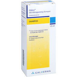 Abbildung: Clobex 500 Mikrogramm / g Shampoo 125 ml, Shampoo PZN 09481610