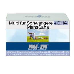 Abbildung: Multi Für Schwangere + DHA Menssana Kapseln Kapseln, 60 St PZN 09486228