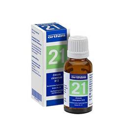 Abbildung: Biochemie Globuli 21 Zincum chloratum D 12 Globuli, 15 g PZN 09490738