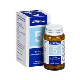 Abbildung: Biochemie Orthim 5 Kalium phosphoricum D 6 Tabletten Tabletten, 100 St PZN 09491212