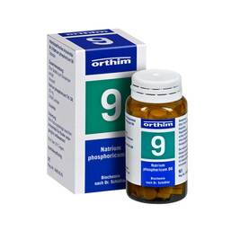 Abbildung: Biochemie Orthim 9 Natrium phosphoricum D 6 Tabletten Tabletten, 100 St PZN 09491270