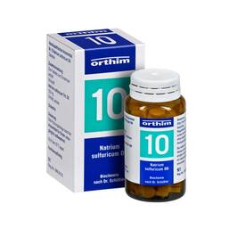 Abbildung: Biochemie Orthim 10 Natrium sulfuricum D 6 Tabletten Tabletten, 100 St PZN 09492192