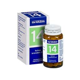 Abbildung: Biochemie Orthim 14 Kalium bromatum D 12 Tabletten Tabletten, 100 St PZN 09492246