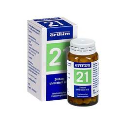 Abbildung: Biochemie Orthim 21 Zincum chloratum D 12 Tabletten Tabletten, 100 St PZN 09492312