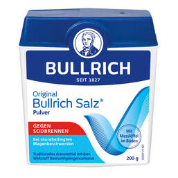 Abbildung: Bullrich Salz Pulver 200 g, Pulver zum Einnehmen PZN 09504653