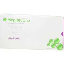 Abbildung: Mepitel One Silikon Netzverband 10x18cm 10 St, Verband PZN 09504759