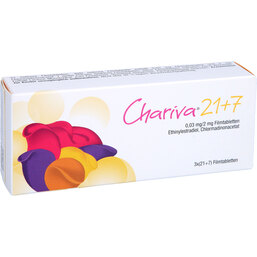 Abbildung: Chariva 21 + 7 Filmtabletten 3X28 St, Filmtabletten PZN 09505196