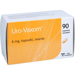 Abbildung: Uro Vaxom 6 mg Kapseln 90 St, Hartkapseln PZN 09505977