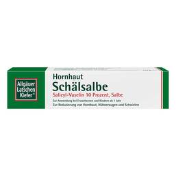 Abbildung: Allgäuer Latschenkiefer Hornhaut Schälsalbe Salbe, 50 g PZN 09507657