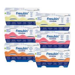 Abbildung: Fresubin Yocreme Aprikose Pfirsich 24X125 g, Creme PZN 09510151
