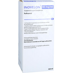 Abbildung: Inovelon 40 mg / ml Suspension zum Einnehmen 460 ml, Suspension PZN 09512291