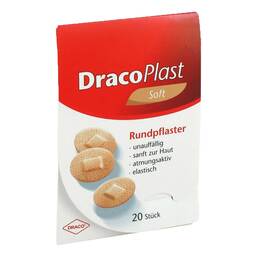 Abbildung: Dracoplast Soft Rundpflaster hautfarben 2,2cm 20 St, Pflaster PZN 09513563