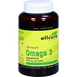 Abbildung: Omega 3 Konzentrat aus Fischöl 1000 mg Kapseln Kapseln, 100 St PZN 09513712