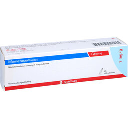 Abbildung: Mometasonfuroat Glenmark 1 mg / g Creme 100 g, Creme PZN 09516981