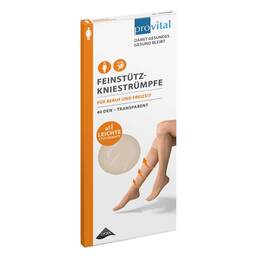 Abbildung: Provital 40 den Stützkniestrümpfe Größe 39 - 42 perle 2 St PZN 09519726