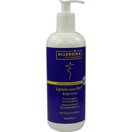 Abbildung: Allergika Lipolotio urea 5% F Lotion, 500 ml PZN 09523219