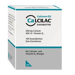 Abbildung: Calcilac Kautabletten 100 St, Kautabletten PZN 09526637