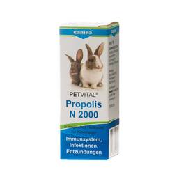 Abbildung: Petvital N 2000 Propolis Globuli für Kleinnager Globuli, 10 g PZN 09533554