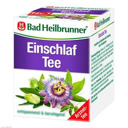 Abbildung: Bad Heilbrunner Einschlaf Tee Filterbeutel 8X2.0 g, Filterbeutel PZN 09604780