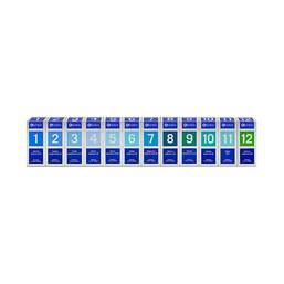 Abbildung: Biochemie Orthim Reiseapotheke 1 - 12 12x100 Tabletten Kombipackung, 1 P PZN 09611840