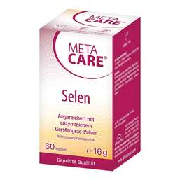 Abbildung: Meta Care Selen + Kapseln Kapseln, 60 St PZN 09612443