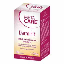 Abbildung: Meta Care darmfit Kapseln Kapseln, 60 St PZN 09613081