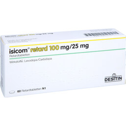Abbildung: Isicom retard 100 mg / 25 mg Retardtabletten 60 St, Retard-Tabletten PZN 09614181