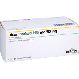 Abbildung: Isicom retard 200 mg / 50 mg Retardtabletten 100 St, Retard-Tabletten PZN 09614229