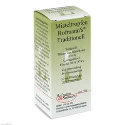 Abbildung: Misteltropfen Hofmanns traditionell 50 ml, Tropfen PZN 09617021