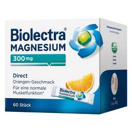 Abbildung: Biolectra Magnesium Direct Orange Pellets 60 St, Pellets PZN 09617328