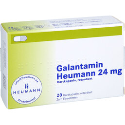 Abbildung: Galantamin Heumann 24 mg Hartkapseln retardiert 28 St, Retard-Kapseln PZN 09632888